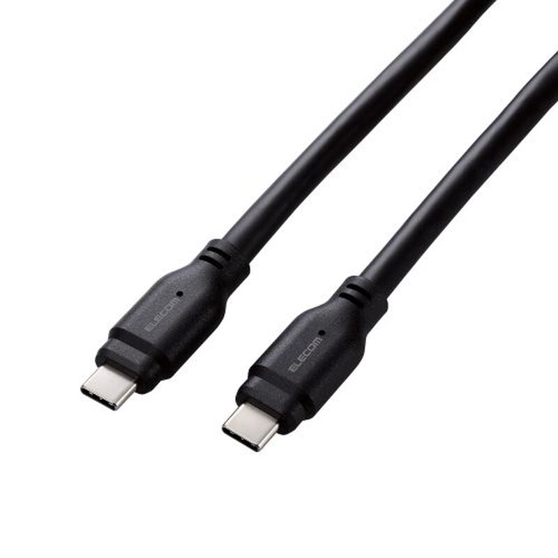 USB Type-C to USB Type-Cケーブル/USB10Gbps/100W対応/スタンダード/1.5m/ブラック MPA-CC1G15BK