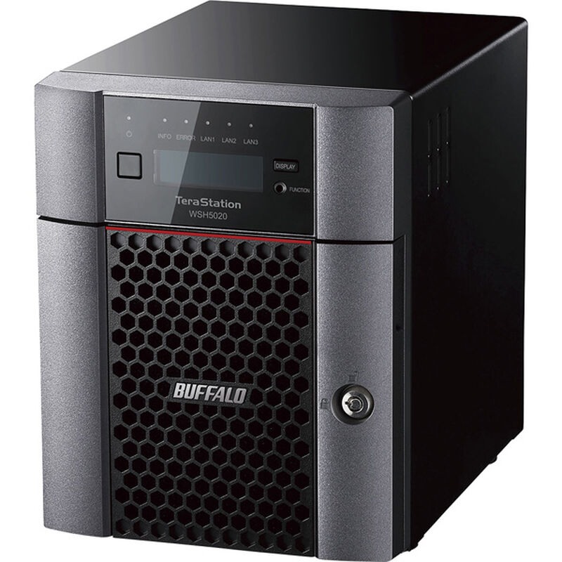 TeraStation WSS2022ST H/W RAID Desk 4ベイNAS 16TB WSH5420DN16S2