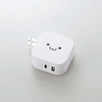AC充電器/スマホ・タブレット用/USB Power Delivery準拠/20W+12W/USB-C1ポート/USB-A1ポート/ホワイトフェイス MPA-ACCP20WF