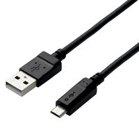 microUSBケーブル/2A出力/スタンダード/通信・充電/2.0m/ブラック MPA-AMB2U20BK