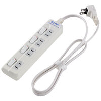 ランプレスタップ 4個口 1m ホワイト WLS-410EB(W)