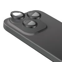 iPhone 15 Pro/iPhone 15 Pro Max用カメラレンズガラスフィルム/ブラック PM-A23CFLLGBK
