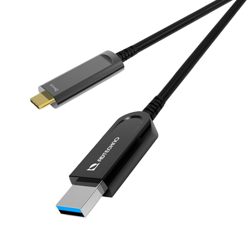 10Gbps対応光ファイバUSBケーブル A-C 5m AUN-3M2-005