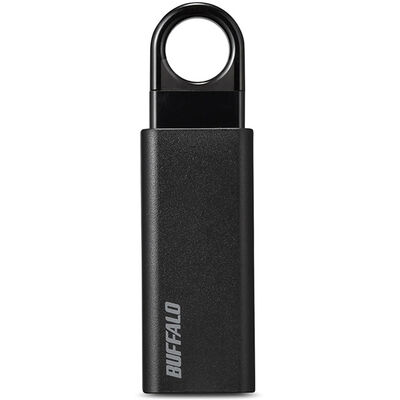 USB3.1(Gen1)対応 ノックスライドUSBメモリー 128GB ブラック RUF3-KS128GA-BK