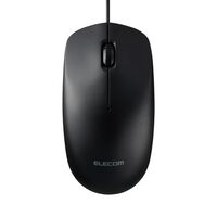 マウス/有線/Type-C/Lサイズ/3ボタン/左右対称/ブラック M-LE10URCBK