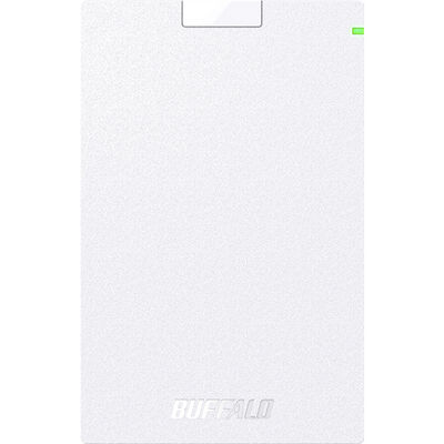 ミニステーション USB3.1(Gen.1)対応 ポータブルHDD スタンダードモデル ホワイト 2TB HD-PCG2.0U3-GWA
