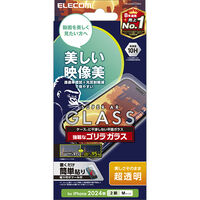 iPhone 16/iPhone 15用ガラスフィルム/エッチングAR加工/動画映え/ゴリラ/0.21mm/超高透明 PM-A24AFLGARO