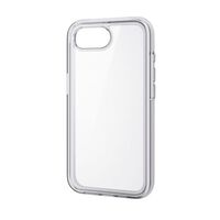 iPhone 16e/ハイブリッドケース/エアバッグ/全周/MUBRAIN/ブラック×クリア PM-A25SHVAIR2WH