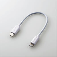 USB-C to Lightningケーブル/スタンダード/0.1m/ホワイト MPA-CL01WH
