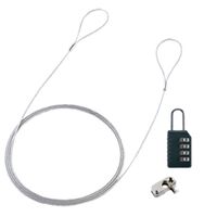 パソコンセキュリティワイヤーロック（ダイヤル錠タイプ） SL-58