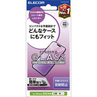 iPhone 16/iPhone 15用ガラスフィルム/反射防止 PM-A24AFLGGM