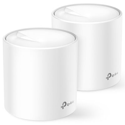 11ax対応 AX1800 メッシュWi-Fiシステム(2台セット) Deco X20(2-Pack)