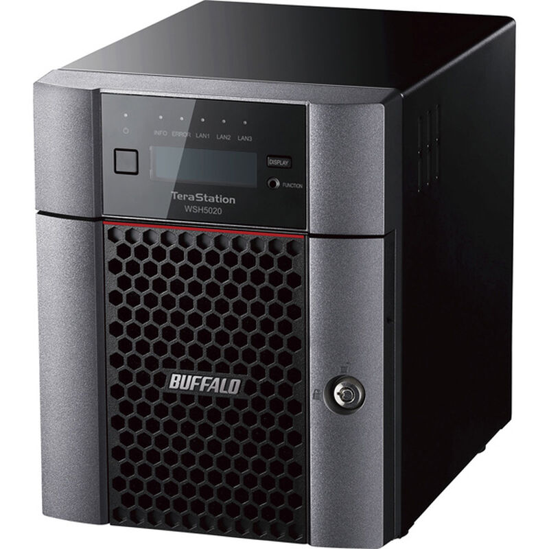 TeraStation WSS2022WG H/W RAID Desk 4ベイNAS 32TB WSH5420DN32W2