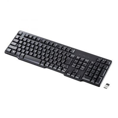 ワイヤレスキーボード（2.4GHzワイヤレス） SKB-WL40BK