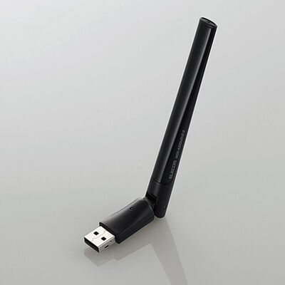 無線LAN子機 11ac/n/a/g/b 433+150Mbps USB2.0用ハイパワーアンテナ WDC-433DU2H2-B