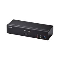 パソコン切替器(KVM)/DisplayPort/2ポート KVM-NDUS2