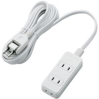 電源タップ/スイングプラグ/3個口/3m/ホワイト T-S02-2330WH