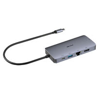 PD対応 6in1 VGA付きポートリプリケーター LUD-U3-CU302SV