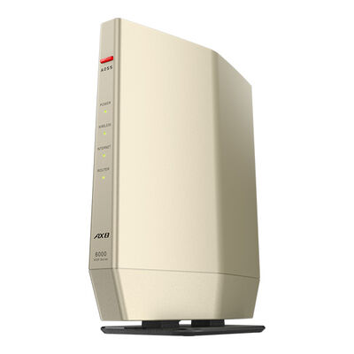 無線LAN親機 11ax/ac/n/a/g/b 4803+1147Mbps シャンパンゴールド WSR-6000AX8P-CG