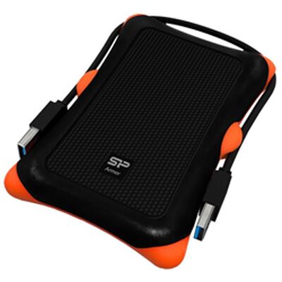 【耐衝撃】USB3.0/2.0対応 Armor A30 ポータブルHDD 1TB ブラック SP010TBPHDA30S3K