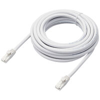 LANケーブル/CAT6A対応/EU RoHS指令準拠/爪折れ防止/簡易パッケージ仕様/5m/ヨリ線/ホワイト LD-GPAT/WH5/RS