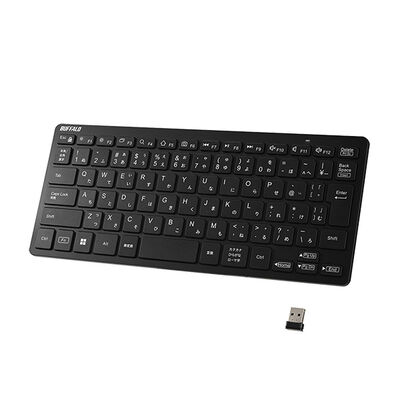 無線 ミニキーボード 日本語配列 ブラック BSKBW350BK