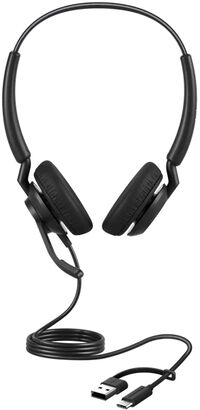 Jabra コンタクトセンター用USBヘッドセット USB-C/A 両耳 4099-419-269