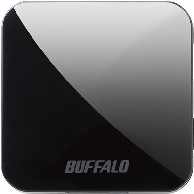 無線LAN親機 11ac/n/a/g/b 433/150Mbps トラベルルーター ブラック WMR-433W2-BK