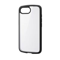 iPhone 16e/TOUGH SLIM LITE/フレームカラー/背面クリア/ストラップシート付属/ブラック PM-A25STSLFCBK