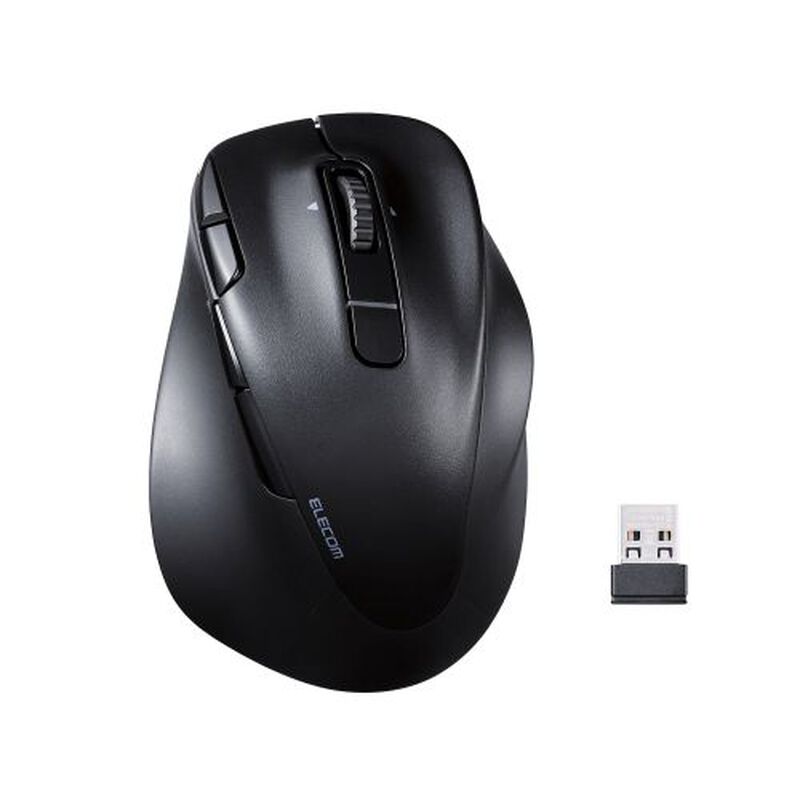 マウス/EX-G PRO/右手専用/Mサイズ/Bluetooth/無線2.4GHz/8ボタン/抗菌/静音/充電式/ブラック M-XGM50MBSKBK
