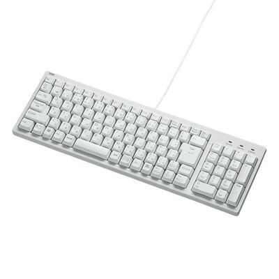 コンパクトキーボード（テンキー付き・ホワイト） SKB-KG2WN2