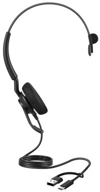 Jabra コンタクトセンター用USBヘッドセット USB-C/A 片耳 4093-413-269