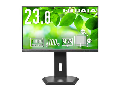 ワイド液晶ディスプレイ 23.8型/1920×1080/HDMI、DP/ブラック/スピーカー/100Hz/広可動域 LCD-D242SA-F