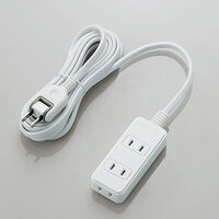 シャッタータップ/3個口/3m/ホワイト T-ST02N-2330WH