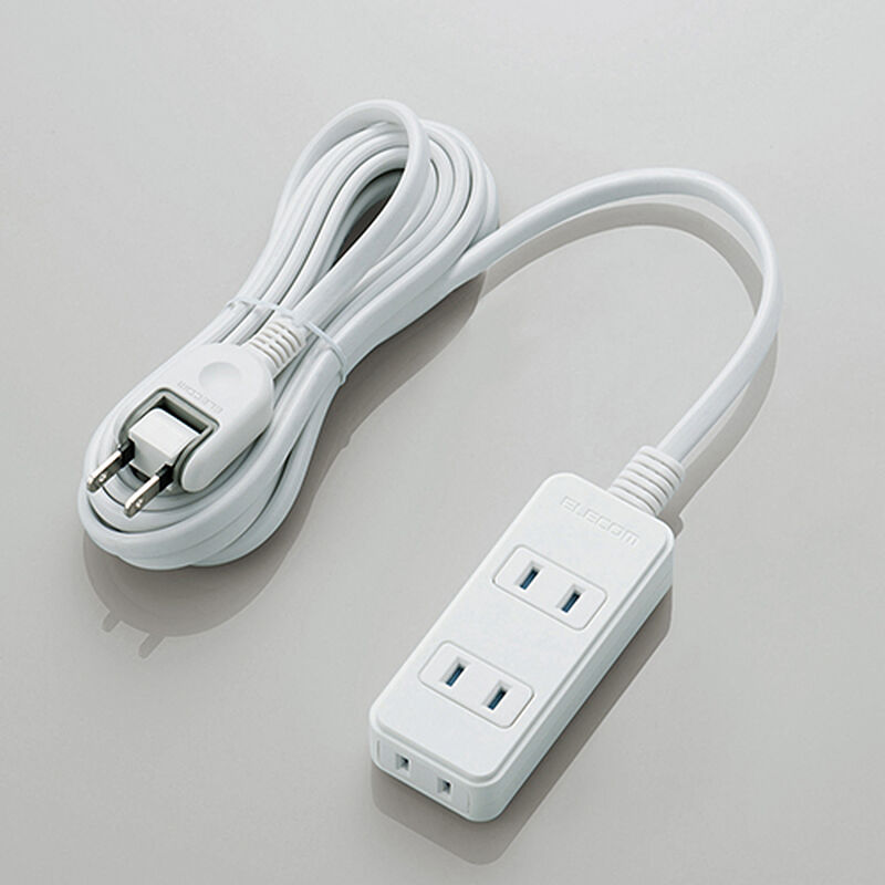 シャッタータップ/3個口/3m/ホワイト T-ST02N-2330WH