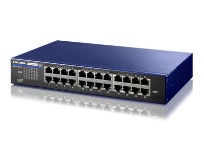 IEEE802.1X認証対応L2インテリジェントスイッチ 24ポート ミレニアム群青 BSH-G24MB
