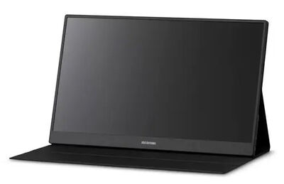ポータブルモニター (15.6型/1920×1080/USB Type-C×2、Mini HDMI×1/ブラック/スピーカー：なし) DP-DF163S-B
