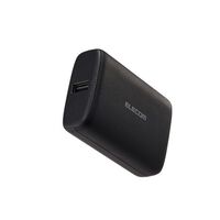 モバイルバッテリー/リチウムイオン/USB PD/30W/10000mAh/USB-C入出力×1/USB-A出力×1/ブラック DE-C69L-10000BK