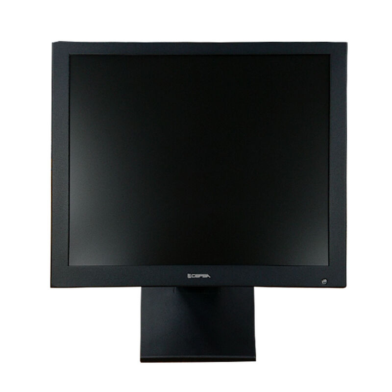 メタルキャビネット17インチ液晶監視モニター 1280×1024ドット/BNC,HDMI,VGA/ブラック/スピーカー/CVBS信号対応 LAD-DT17S