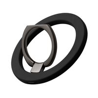 MagSafe対応 スマートフォンリング「MAGTUS」Ring Slim ライトブラック LN-SMRG08LBK