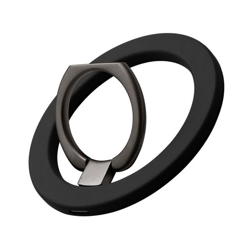 MagSafe対応 スマートフォンリング「MAGTUS」Ring Slim ライトブラック LN-SMRG08LBK