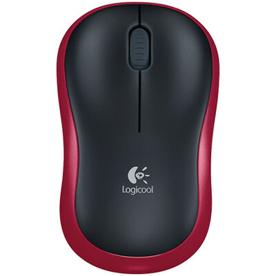 ワイヤレスマウス m186 レッド M186RD