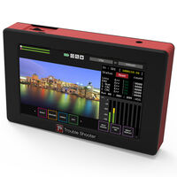 ループチェック対応簡易アナライザ機能搭載5型タッチコントロールパネル付属 SDI/HDMIクロスコンバーター X_TS_mini