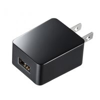 USB充電器（1A・高耐久タイプ・ブラック） ACA-IP49BKN