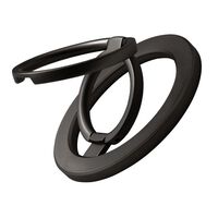 MagSafe対応 スマートフォンリング「MAGTUS」Ring Multi Stand マットブラック LN-SMRG10BK