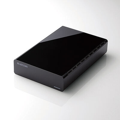 USB3.0対応外付けハードディスク/4TB/Black/法人専用 ELD-CED040UBK