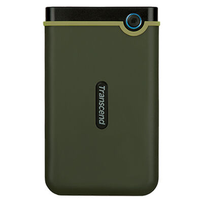Slim StoreJet 25M3 ポータブルHDD 2TB ミリタリーグリーン TS2TSJ25M3G