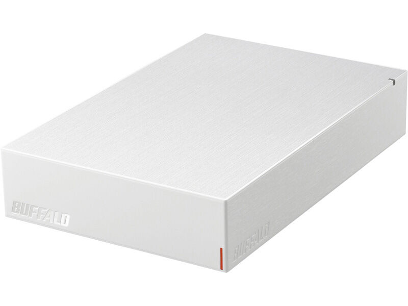 USB3.2(Gen.1)対応外付けHDD 4TB ホワイト HD-LE4U3-WB