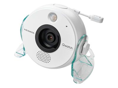 AI＆5つのセンサー搭載 ネットワークカメラ「Qwatch（クウォッチ）」 TS-NS410W