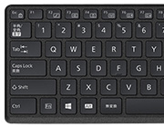 かな表記なしキーボード